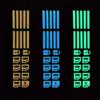 Luminous Car Door Window Lift Button Stickers Auto Car Windows Control Panel Reflective Decal Switch Interior Decor Car