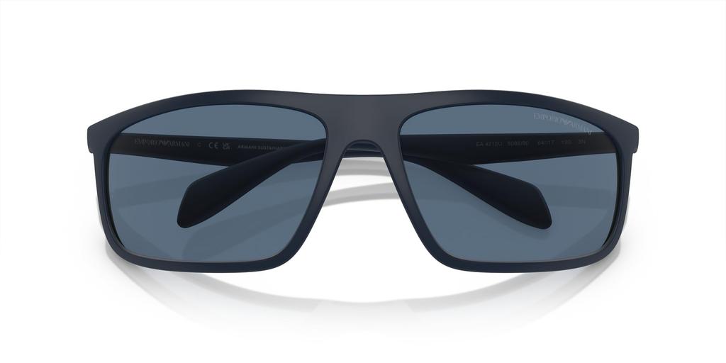 Emporio Armani Sunglasses EA4212U Matte Grey 64 Blue/Rubber
