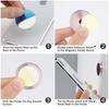 Universal Magnetic Car Phone Holder Round Colorful Strong Magnet Cellphone Stand Car Magnet Sticker for IPhone Auto Accessories