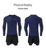 2026 Korean Men's Long Sleeve Sun Protection Swimwear - Two-Piece Surfing & Casual Style