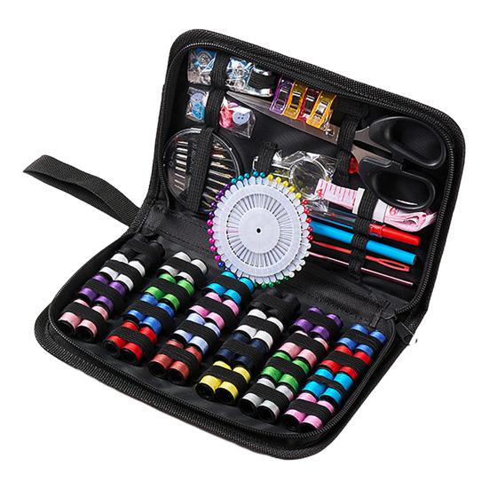 10/73/97/172Pcs/Set Portable Sewing Kit with Case Colorful Thread Needle Tailor Scissors Tape Measure Home Travel Emergency Sewing Accessories