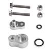 Rear AC Air Conditioning Block Off Kit Aluminium Alloy Replacement for 1500 2500 2014 2019