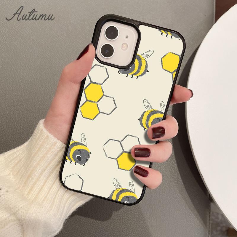 Bee Keeping Honey Bees Phone Case for iPhone 11 12 13 14 Pro Max mini XR XS SE 2020 7 8 Plus Samsung Galaxy S21 S22 Cover shell