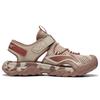 Li Ning Kids Sports Lifestyle Series Trendy Non-Slip Shock Absorbing Lightweight Sandals Kids Sandals Brown YKUT032-5