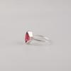 Pink Rubellite Gemstone 925 Sterling Silver Ring Jewelry Birthday Gift For Wife CZR-20-7