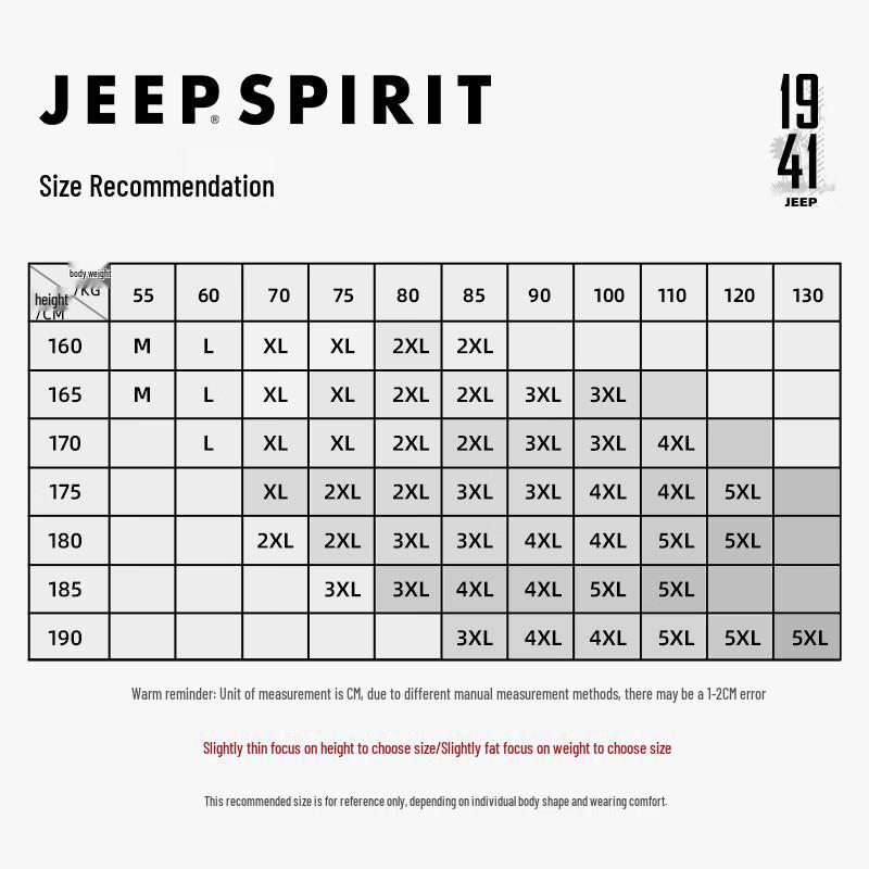 JEEP SPIRIT Men's Winter Stand-Collar Padded Jacket