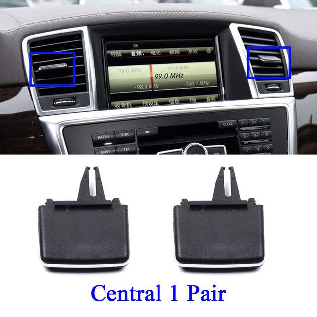 Vorne/Hinten Air Vent Grille Outlet Tab Clip AC Vent Paddle Reparatur Kit Auto Zubehör Für Mercedes Benz W166 w292 ML GL GLE GLS