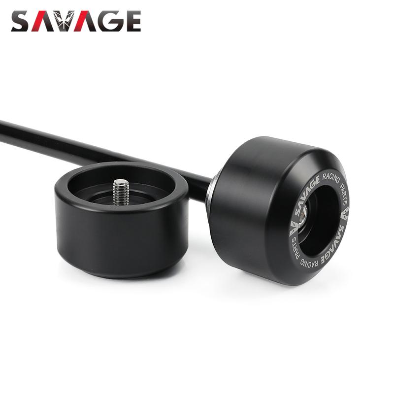 R1 Wheel Axle Fork Crash Sliders For YAMAHA MT10/SP FZ10 YZF R1M R1S R1 Motorcycle Protector Rear Front Wheel Hub Anti-Collision