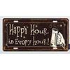 Tiki Bar Tin Sign 20x30cm Retro Metal Plate Pub Man Cave Wall Art Decor