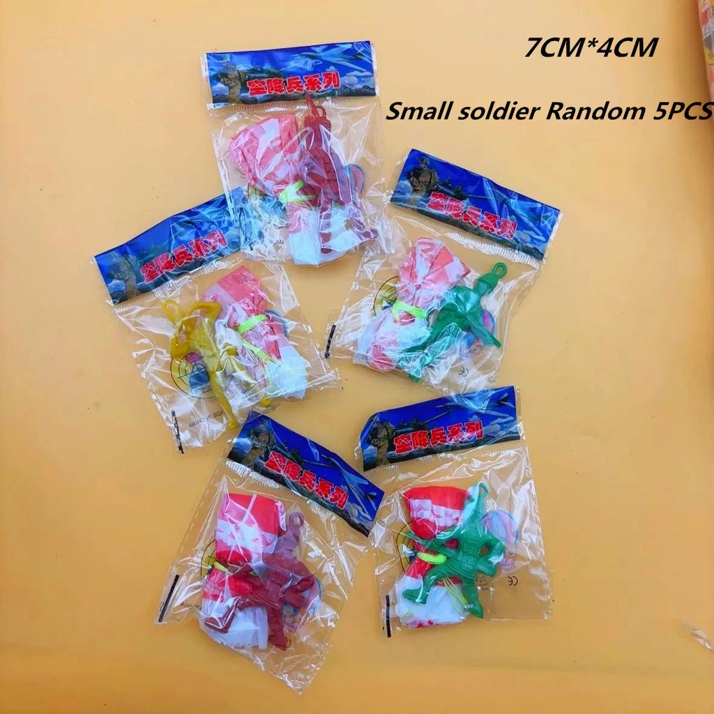 Hand Throwing Mini Soldier Parachute Toys For Kids Fun Play Outdoor Sports Game Children's Educational Gifts