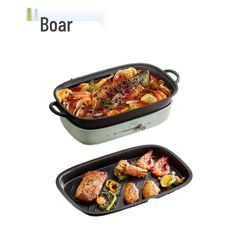 Bear 5L Multi-functional Electric Hot Pot with Grill CN plug (adapter included)