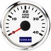 Tachymètre 3000-8000 tr/min 52mm, rétro-éclairage 7 couleurs, 3K/4K/6K/7K/8K tr/min, compteur horaire pour essence, Diesel, voiture, bateau, Yacht 12V