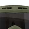 Airsoft Goggles Desert Locust Goggles Anti Fog Safety Glasses Impact Resistant Tactical Eyewear with 3 Interchangeable Lenses for Outdoor Cycling