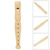 Wooden Recorders 6 Holes Clarinet Music Flute Kids Educational Toy Wooden Flute