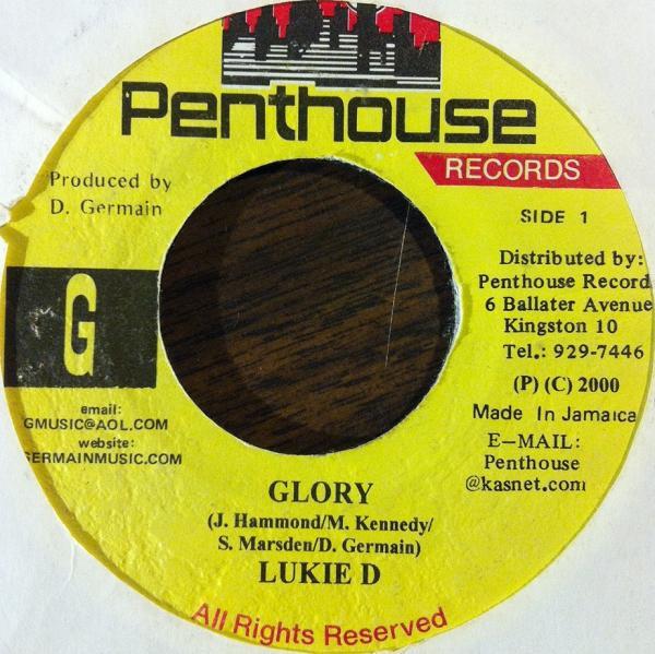 

7inch Record LUKIE D - Glory none Penthouse Recor 2000 Jamaica Reggae, Ska & Dub Used