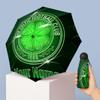 Celtic FC Manual Five Fold 8 Rib Umbrella Support Custom Text, Lightweight Travel Umbrella