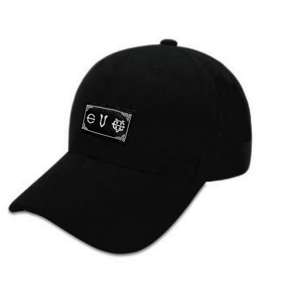 EIGHTVOLUME Ev Label Suede Cap (Black)