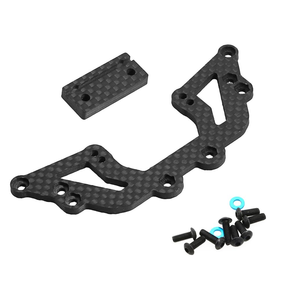 Steering Rack, Carbon   Second Floor Plate Steering Mount Holder Replacement for   XV01 XV-01 1Celsius10 Remote Control Car Upgrade Parts