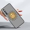 Funny Sun Moon Angel Eyes Phone Case For Realme 10 9 8 5G 7 6 GT2 Pro Plus 9i 8i C21 C11 C25 C35 GT Neo 2 3 3T Soft Black Cover