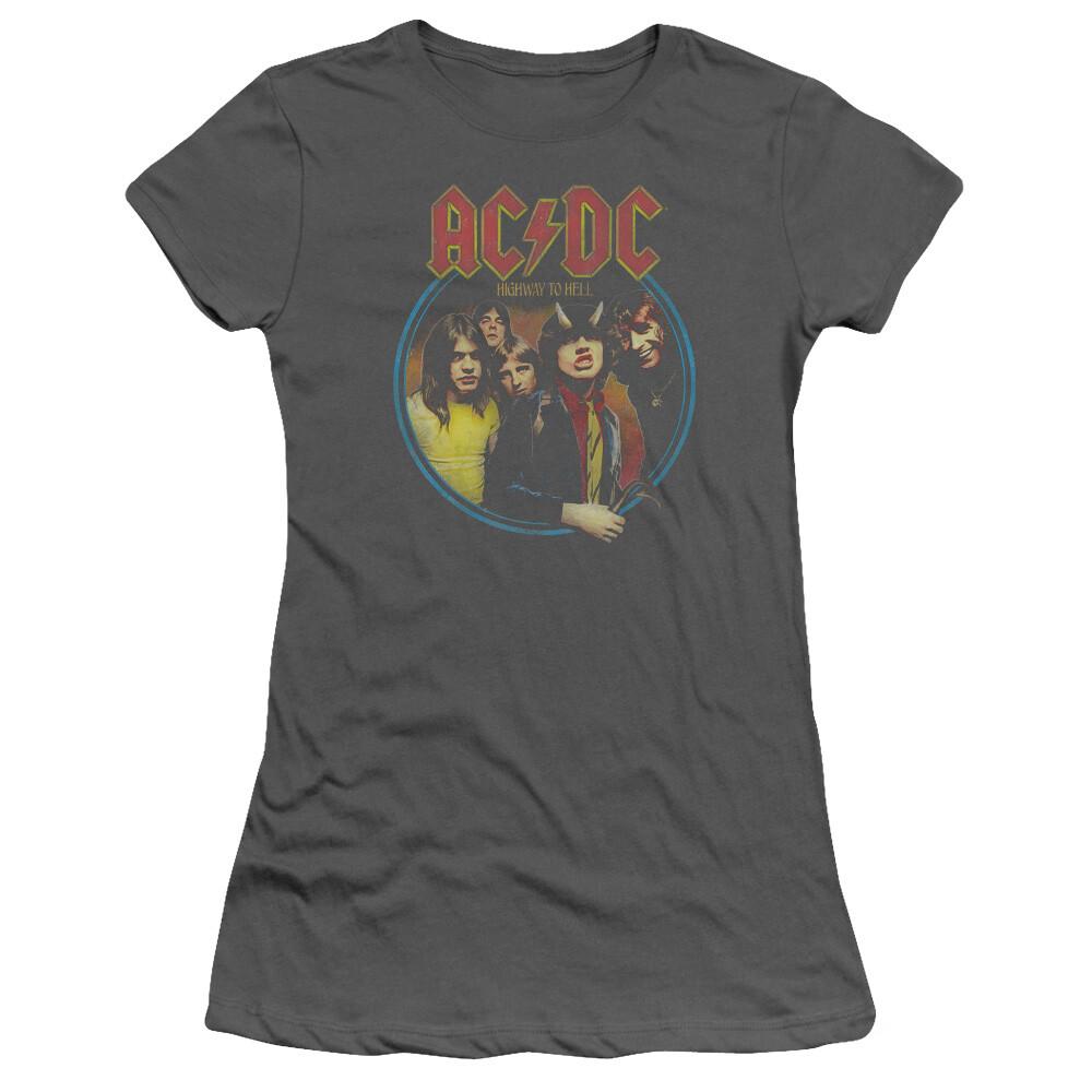 Juniors AC/DC T-Shirt Highway to Hell Shirt Unisex T-Shirt S