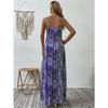 2026 Women Sexy Strap Fashion Loose Long Dress Summer New Vintage Print Casual Holiday Bohemia Robe Maxi Vestidos Beach Dress