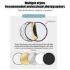 New Portable Collapsible Round Photography Reflector Photo Studio Outdoor Light Diffuser Multi-Disc with Carry Bag  60cm