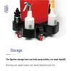 Multifunctional Car Wash Bucket with Mobile Pulley and Filter Net