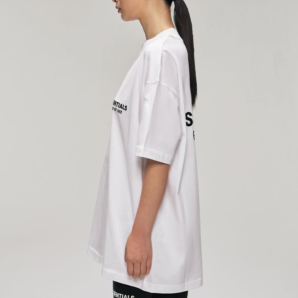 Fear of God Essentials Classic Fit T-Shirt Bright White Men Tops 125AS254192F