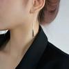 Golden Water Droplet Tassel Earrings, Anti Fading and Comfortable Design, Simple and Elegant, High-quality, Perfect for Women's Jewelry Accessories
