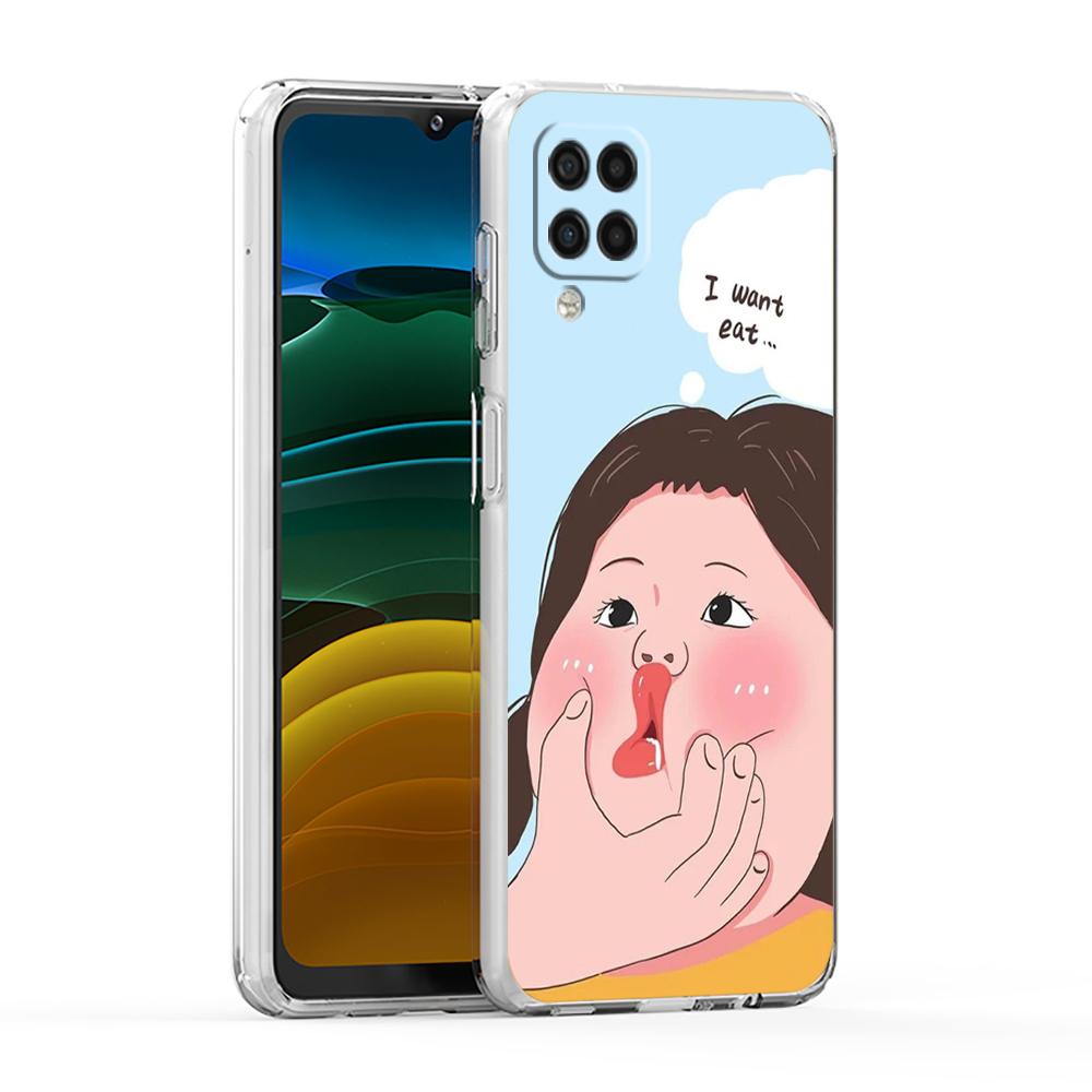 Cartoon Funny Boy Girl Couple Phone Case For Samsung A13 A33 A35 A55 A73 A53 A23 A51 A71 A21S A31 A41 A05s A03S A15 A25 5G Cover