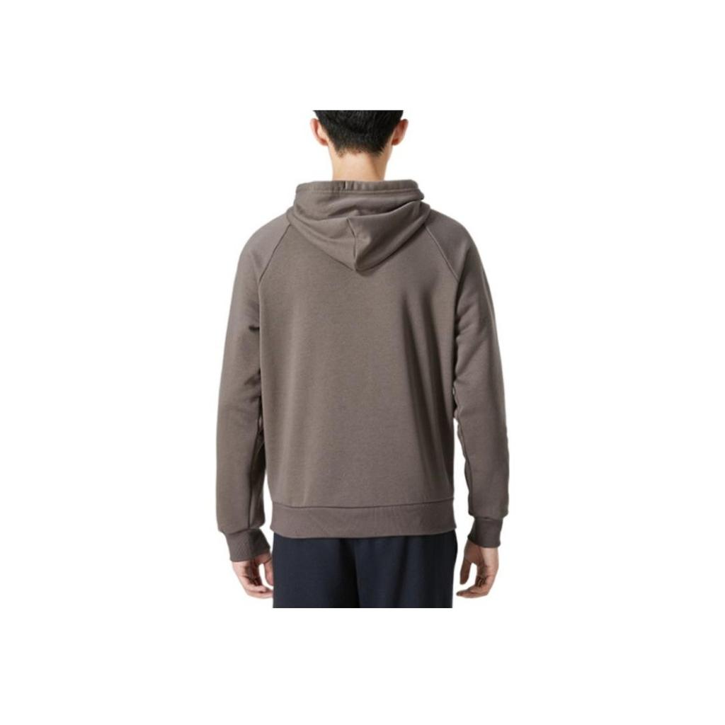 Under Armour FW22 Brand Logo Printed Drawstring Hooded Pullover Long Sleeve Sweatshirt Men sweatshirt Brown 1357093-176