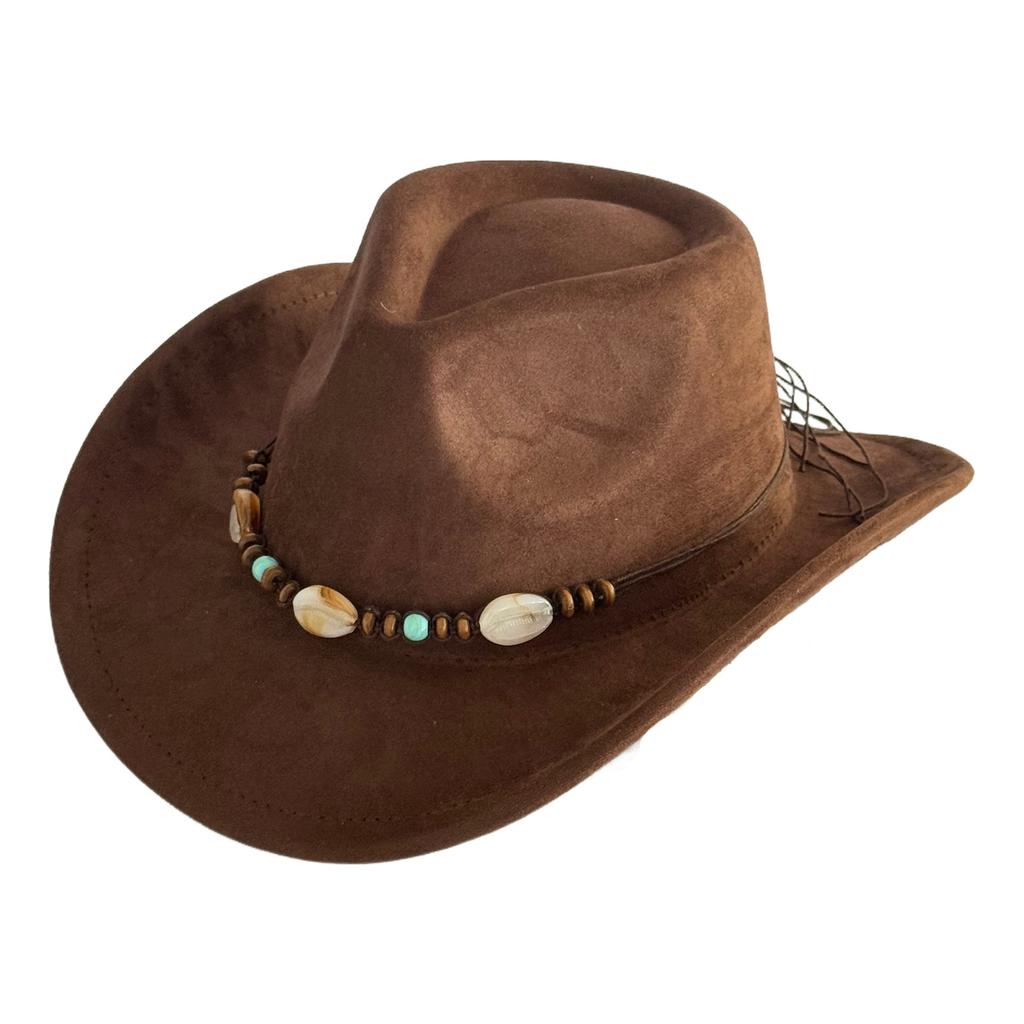 Hot-selling retro bull's head big-brimmed top hat, European and American suede western cowboy hat, men's temperament jazz hat