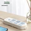 6-outlet double-row power strip, 5m