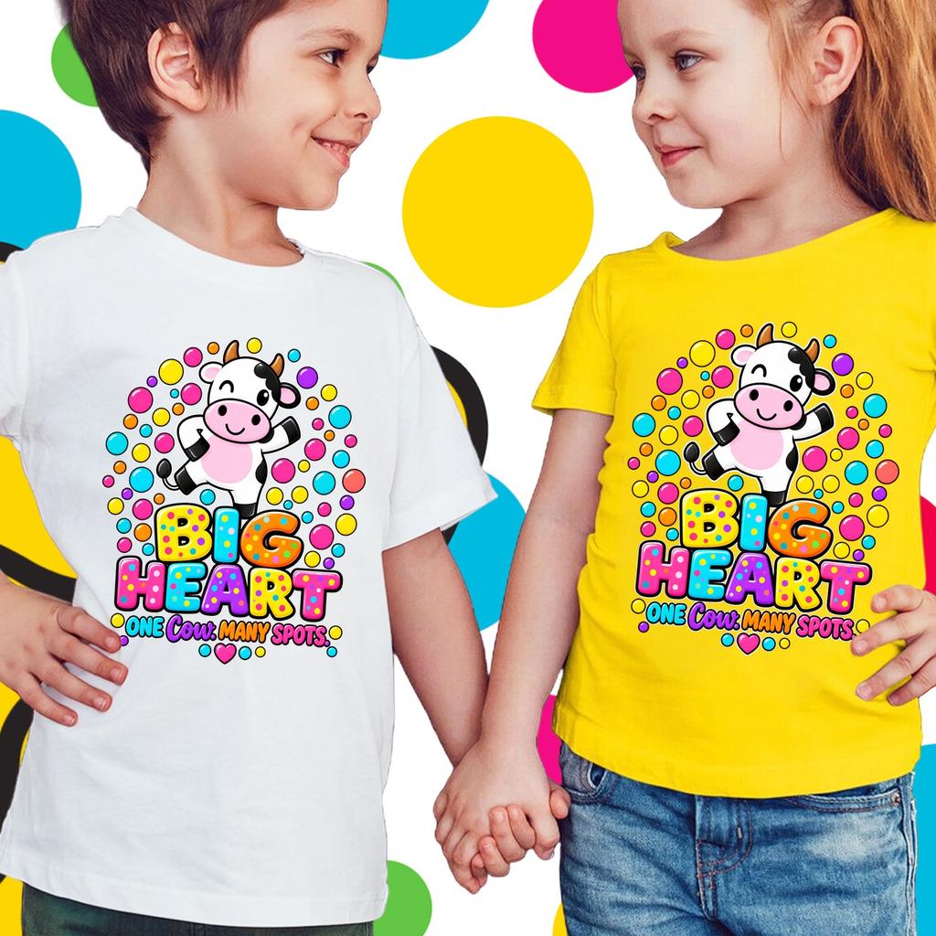 Spotty Day T-Shirt Children In Need Boys Girls School Gift For Kids #SD21