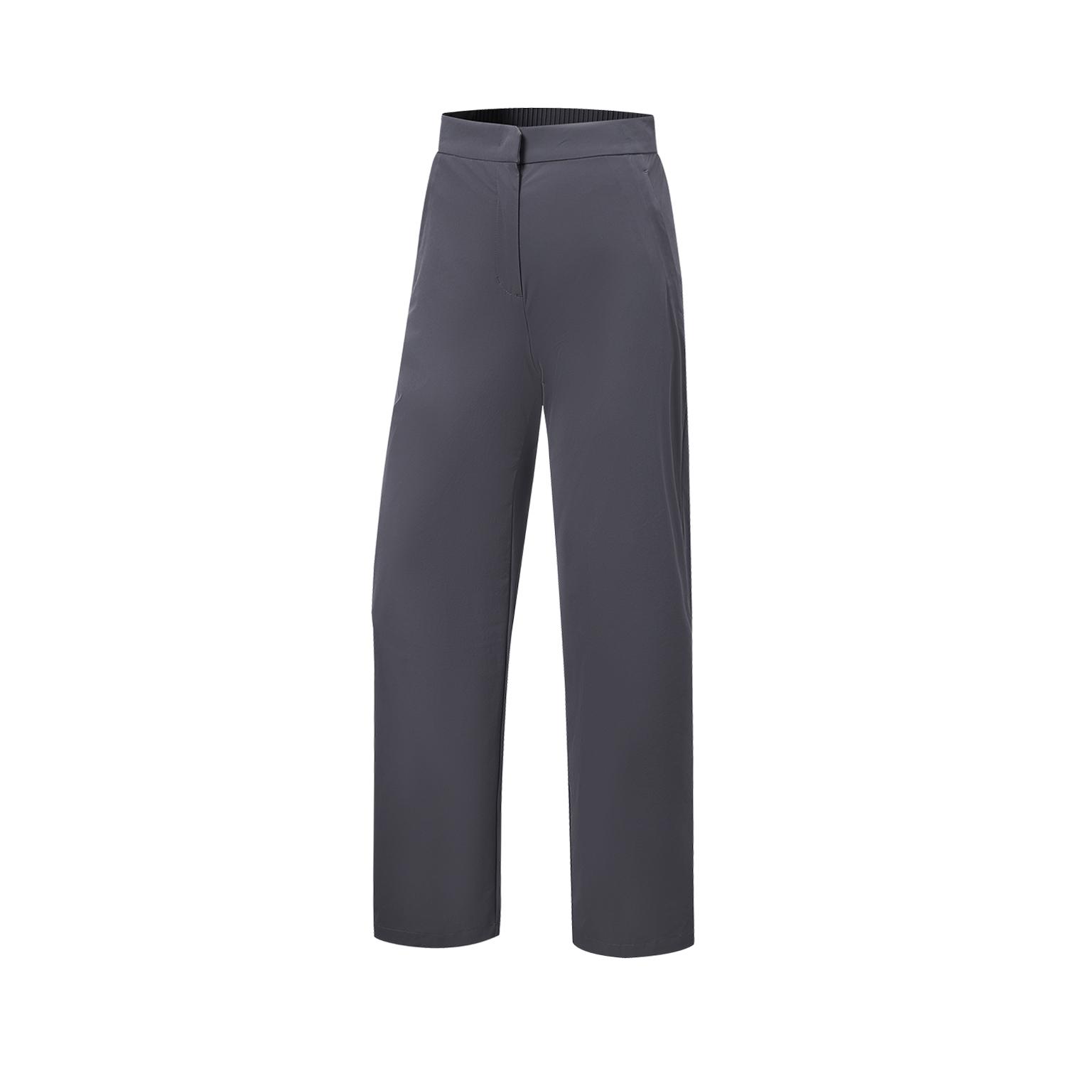 

Li-Ning Gold Label Series Straight Leg Solid Color Casual Sports Pants Women bottoms AYKW612-4 XS