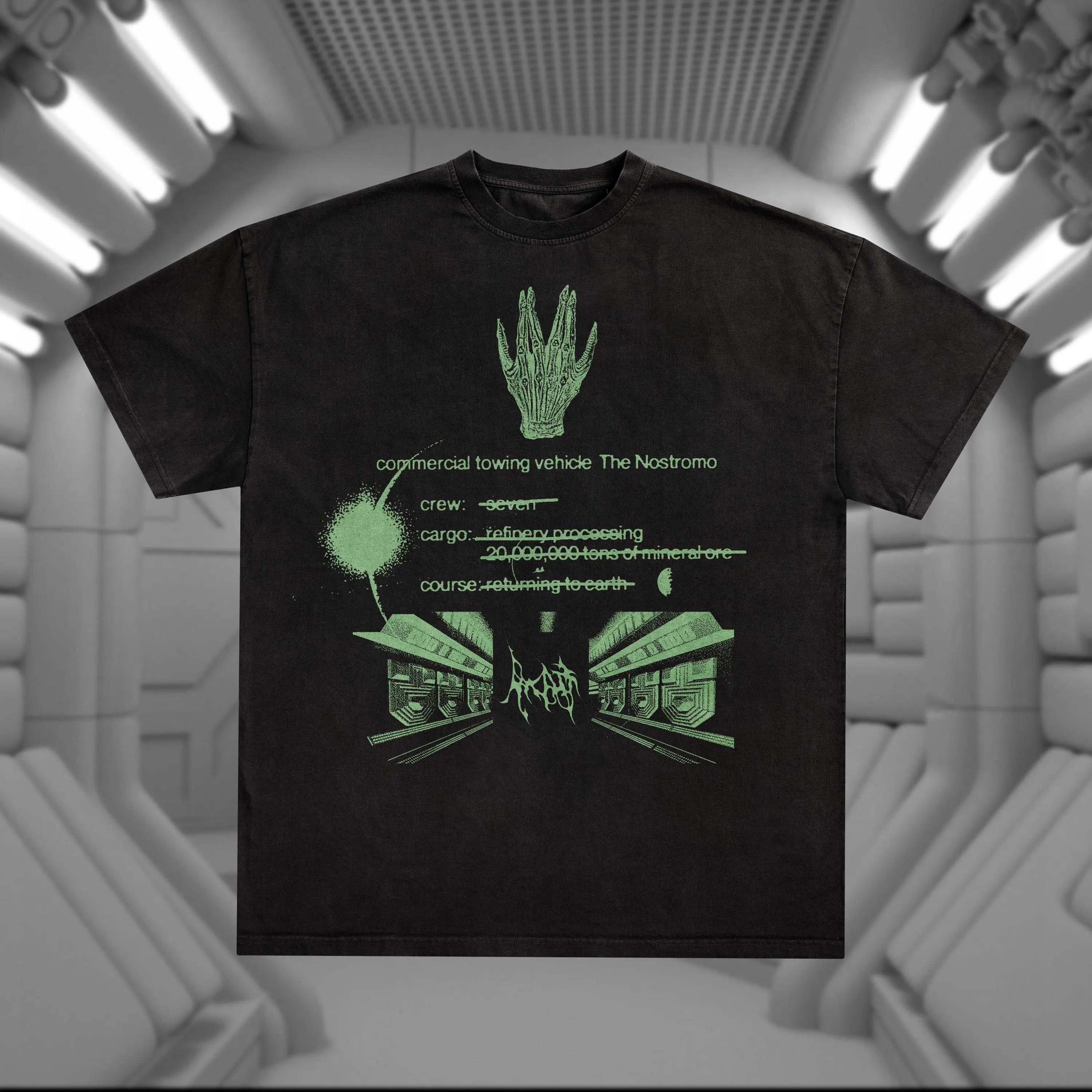 

Alien Movie Theme Tshirt Retro Tshirt Summer New Style Unisex Casual Fashion Tshirt 3XL