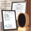 Quick Heat PTC Electric Fan Heater for Living Room & Bedroom - Low Noise, Safe Tip-Over Feature