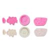 Patterned Dragon Shaped Silicone Mold Fondant Mold DIY Cake Resin Ornaments Mold