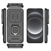 For Xiaomi 14 Ultra Case PC+TPU Kickstand Phone Shell with Slide Lens Cover