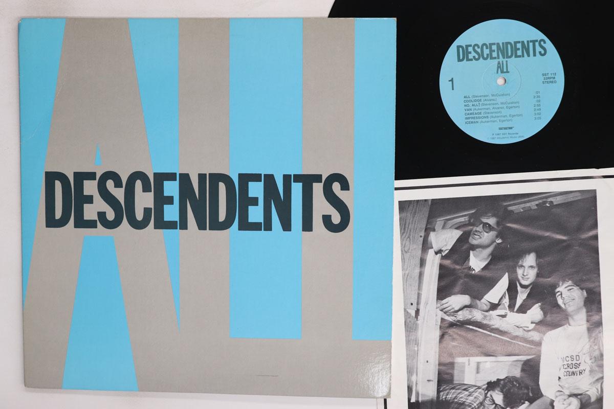 LP Record DESCENDENTS All SST112 SST 1987 US Rock Used