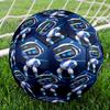 Cosmic Bot Crew Print Size 5 Soccer Ball, Standard Match Football for Sports Game and Team Practice, Ideal Gift for Soccer Fans