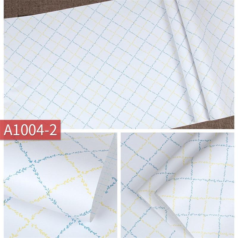 Retro Cegła i Kwiatowy Samoprzylepna Wodoodporna Tapeta Peel & Stick Dekoracja Ścienna Biurko i Meble DIY Zdejmowane Naklejki