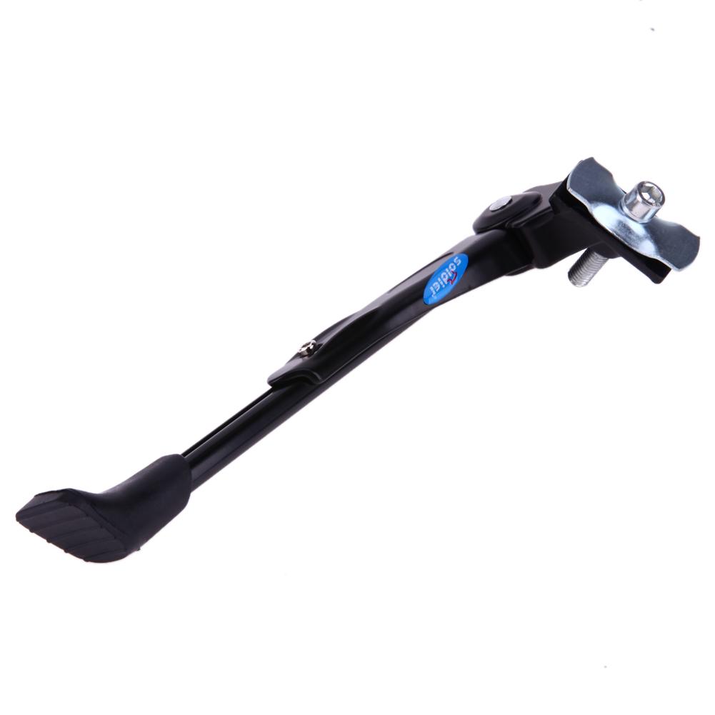 Bike Kickstand Adjustable Bike Side Kickstand with Inner Six Angle Screw Middle Support for 16inch 24inch 26inch Mountain Bike