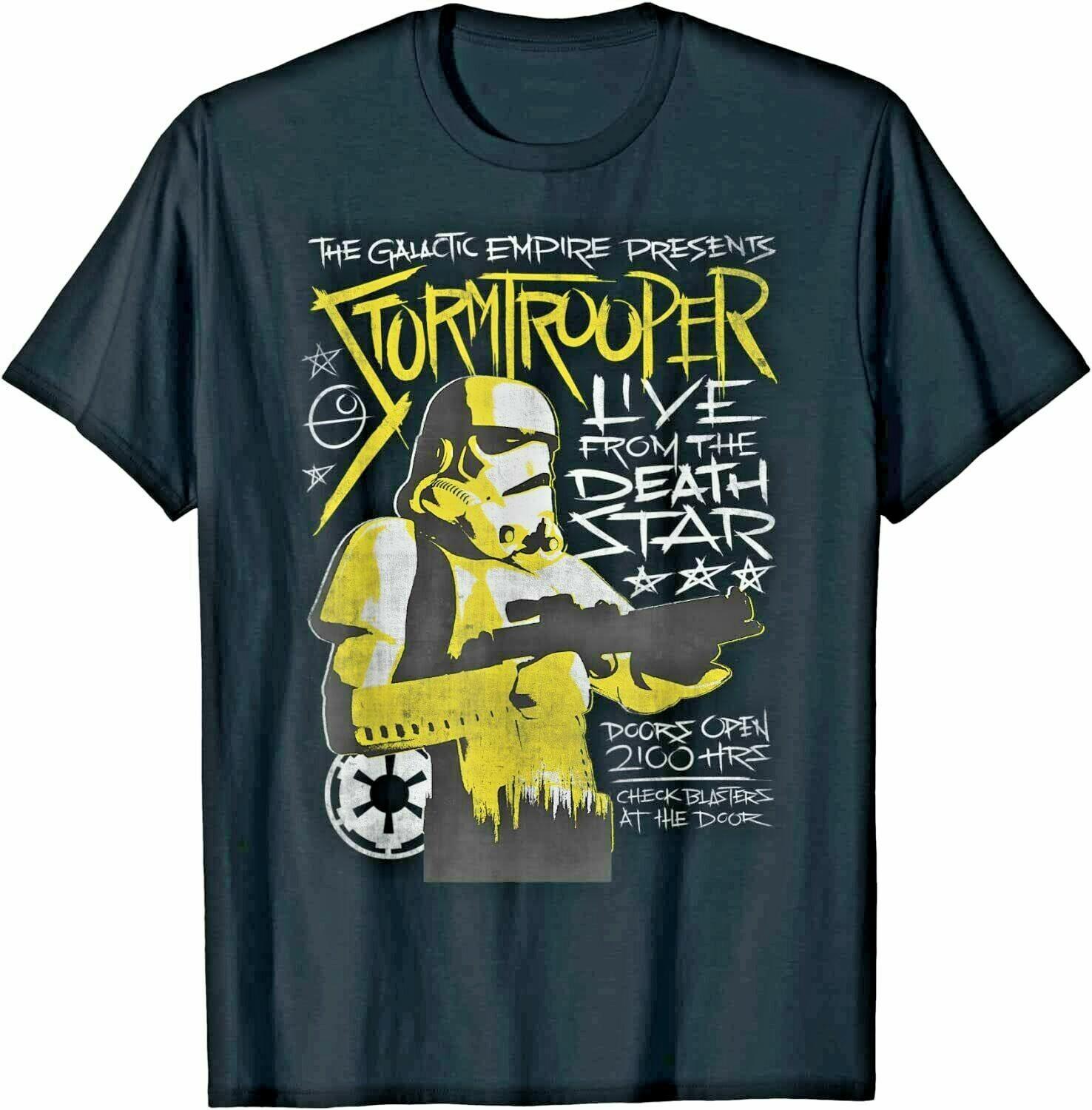 Star Wars The Galactic Empire Stormtrooper Concert Men T-shirt NEWAvlaM L XL S