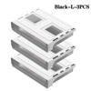 1-3PCS Hidden Desktop Organiser Desktop Sticky Drawer Slide Out Under Desk Drawer Transparent Under Desk Drawer Storage Shelf