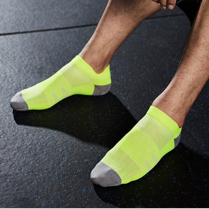 Fitness Activities Jogging Socks Men/Women Colorful Thin Breathable Quick Dry Athletic Biking Marathon Fitness Short Low Cut Ankle So Practical Use