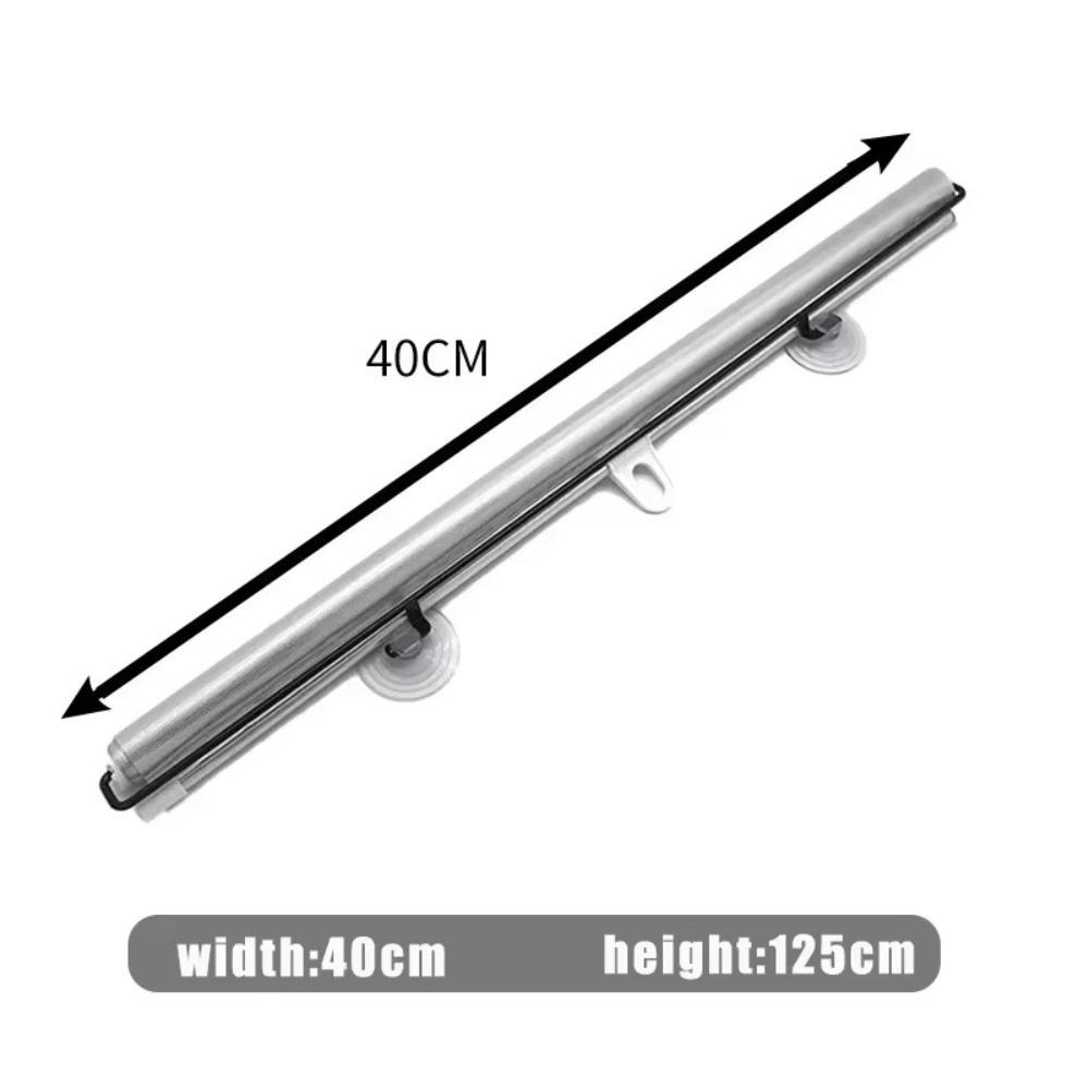 Retractable Car Side Window Sun-Shade Universal Aluminium Film Sunshade Roller Blinds Cars Windscreen Sunshade Auto Truck