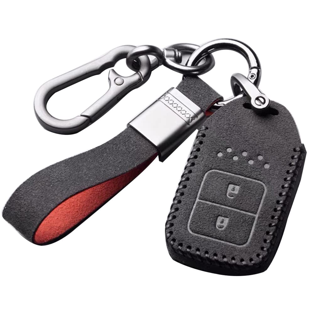 

Кейс для ключей Xangetor для Honda, Чехол для смарт-ключа, Роскошная замша, Стильный, Легкий, Устойчивый к пятнам, Устойчивый к царапинам, F