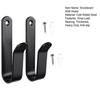 2 Pcs Snowboard Wall Mount Hooks Punching Great Load Bearing Thickened Heavy Duty Anti-slip Bag Hat Plaque Tools Clothes Surfboard Skateboard