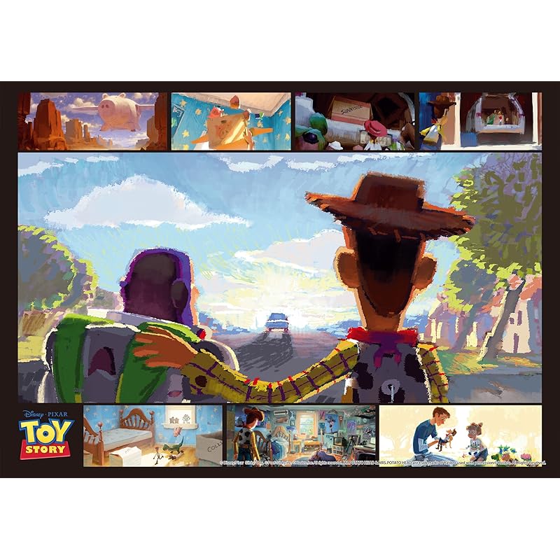 

Tenyo [Made in Japan] 300-piece jigsaw puzzle, Disney Toy Story: Many Memories (30.5x43cm) D-300-271, includes glue, spatula, and service card.